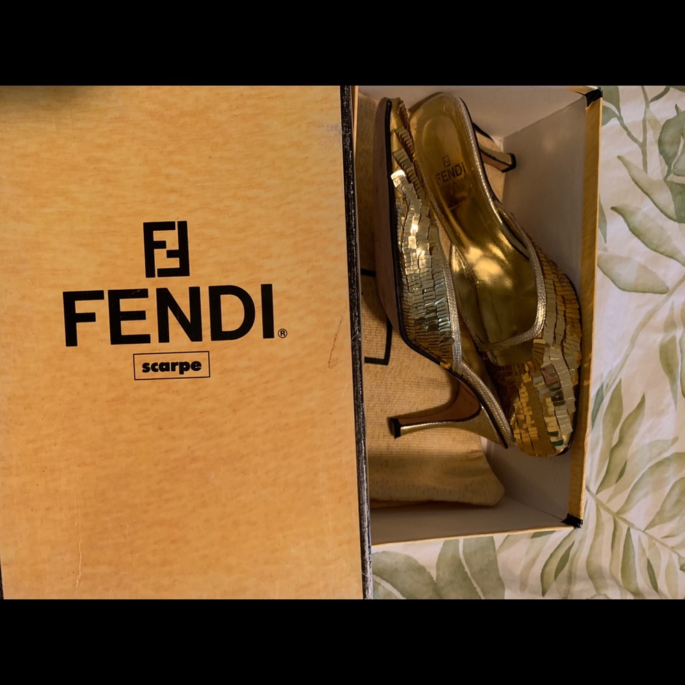 Vintage Fendi Mules